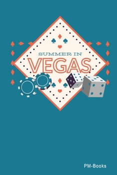 Paperback Summer In Vegas: Gepunktetes A5 Notizbuch oder Heft f?r Sch?ler, Studenten und Erwachsene Book