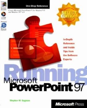 Paperback Running Microsoft PowerPoint 97 [With *] Book