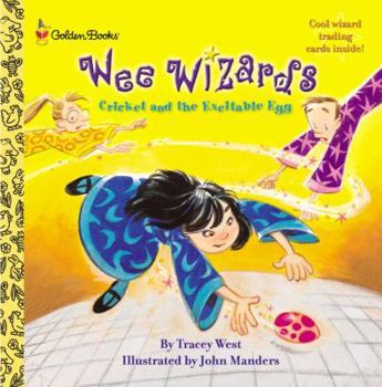 Paperback Cricket and the Excitable Egg (Wee Wizards) Book
