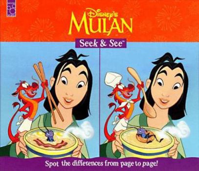 Hardcover Mulan: Seek & See Book