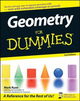 Paperback Geometry for Dummies Book