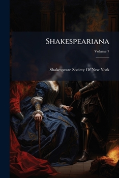 Paperback Shakespeariana; Volume 7 Book