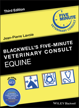 Hardcover Blackwell's Five-Minute Veterinary Consult: Equine Book