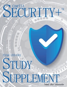 Paperback Shue's, CompTIA Security+, Exam SY0-601, Study Supplement Book