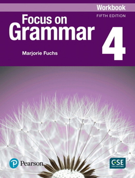 Paperback Focus on Grammar - (Ae) - 5th Edition (2017) - Workbook - Level 4 Book