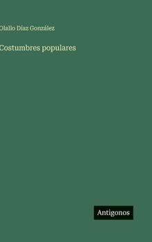 Hardcover Costumbres populares [Spanish] Book