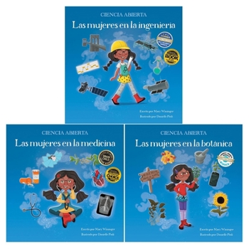 Hardcover Más Mujeres En La Ciencia Paperback Book Set [Spanish] Book