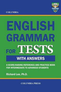 Paperback Columbia English Grammar for TESTS Book