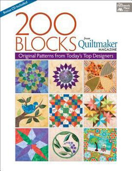 Paperback 200 Blocks from Quiltmaker Magazine: Original Patterns from Today's Top Designers Book