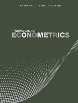 Paperback Using SAS for Econometrics Book