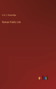 Hardcover Roman Public Life Book