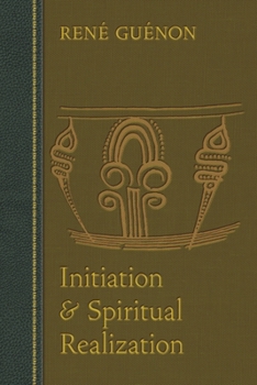 Paperback Initiation and Spiritual Realization Book