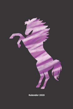Buntes Pferd: Jahresplaner / Terminplaner / Kalender 2020 Pony - DIN A5 - Geschenk Pferd Reiten (German Edition)