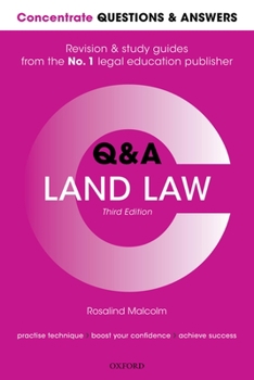 Paperback Concrete Questions and Answers Land Law 3rd Edition: Law Q&A Revision and Study Guide Book