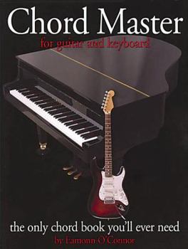 Paperback Chord Master for Guitar and Keyboard: The Only Chord Book You'll Ever Need Book