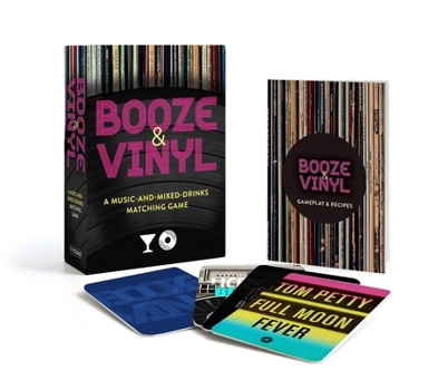 Game Booze & Vinyl: A Music-And-Mixed-Drinks Matching Game Book