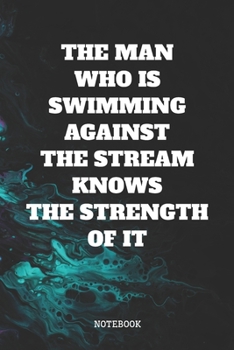 Paperback Notebook: Swimming Sport Training Planner / Organizer / Lined Notebook (6" x 9") Book