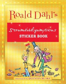 Paperback Roald Dahl's Scrumdiddlyumptious Sticker Book