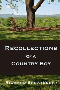 Paperback Recollections of a Country Boy Book