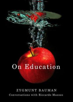 Paperback On Education: Conversations with Riccardo Mazzeo Book