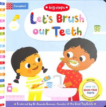 Board book Let's Brush our Teeth: How To Brush Your Teeth (Campbell Big Steps) Book