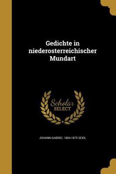 Gedichte in Niedero Sterreichischer Mundart