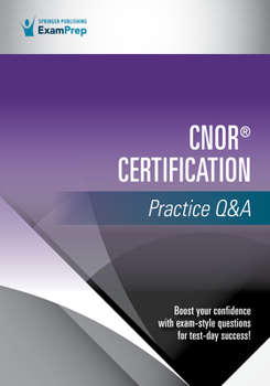 Paperback Cnor(r) Certification Practice Q&A Book