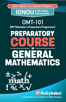 Paperback OMT-101 Preparatory Course in General Mathematics Book