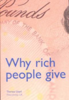Paperback Why Rich People Give Book