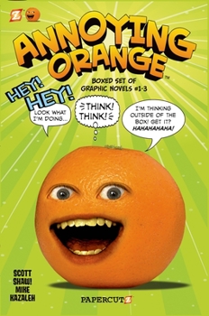 Paperback Annoying Orange Graphic Novels Boxed Set Vol. #1-3 Book