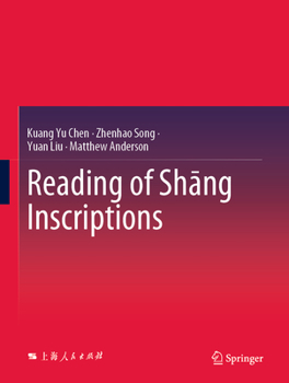 Hardcover Reading of Sh&#257;ng Inscriptions Book