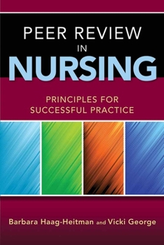 Paperback Peer Review in Nursing: . Book