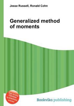 Paperback Generalized Method of Moments Book