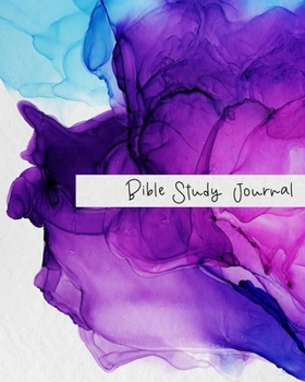 Bible Study Journal: SOAP Prompts Notebook for Women to Write in - Purple Inkwell