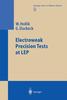 Paperback Electroweak Precision Tests at Lep Book