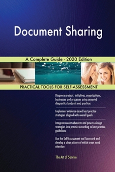 Paperback Document Sharing A Complete Guide - 2020 Edition Book
