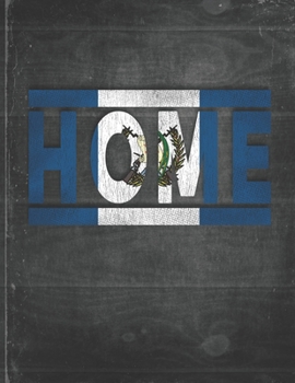 Home: Guatemala Flag Personalized Retro Gift for Guatemalan Retired Coworker Friend Party  Undated Planner Daily Weekly Monthly Calendar Organizer Journal