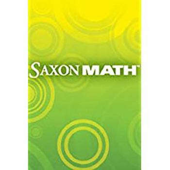 Hardcover Saxon Math: Poster Set (8) Adaptations Book