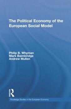 Paperback The Political Economy of the European Social Model Book