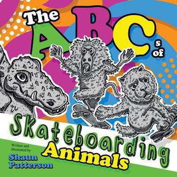 Paperback The ABCs of Skateboarding Animals Book