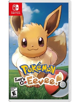 Game - Nintendo Switch Pokemon: Lets Go Eevee Book