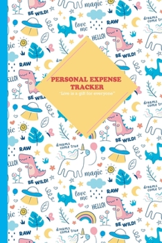 Paperback Personal expense tracker: Expense tracker bill organizer notebook to manage personal finance (120 pages - 6 x 9'') Finance Journal planning work Book