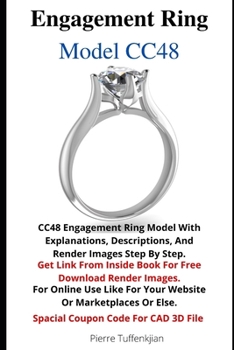 Paperback Engagement Ring Model CC48 Book