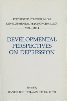 Hardcover Developmental Perspectives on Depression Book