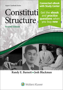 Paperback Constitutional Structure: Cases in Context [Connected eBook with Study Center] Book