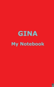 Paperback GINA My Notebook Book