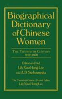 Hardcover Biographical Dictionary of Chinese Women: v. 2: Twentieth Century Book