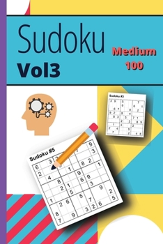 Paperback Sudoku Medium Vol 3: Vol 3 Book
