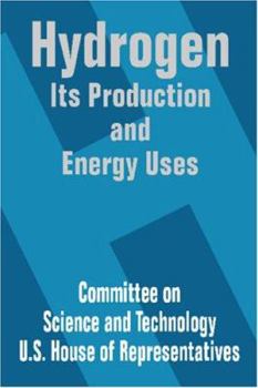 Paperback Hydrogen Its Production and Energy Uses Book