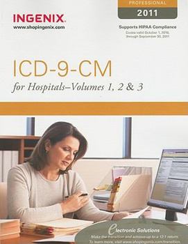 Paperback ICD-9-CM Professional for Hospitals - Volumes 1, 2, & 3 Book